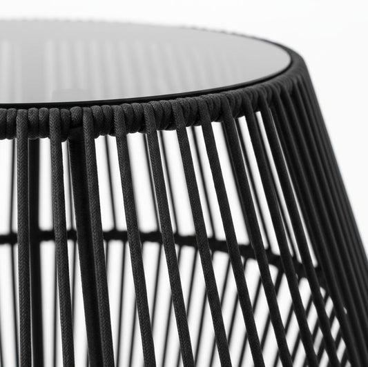 Mesa Auxiliar FACETTO - Fibra Náutica Geométrica 85cm