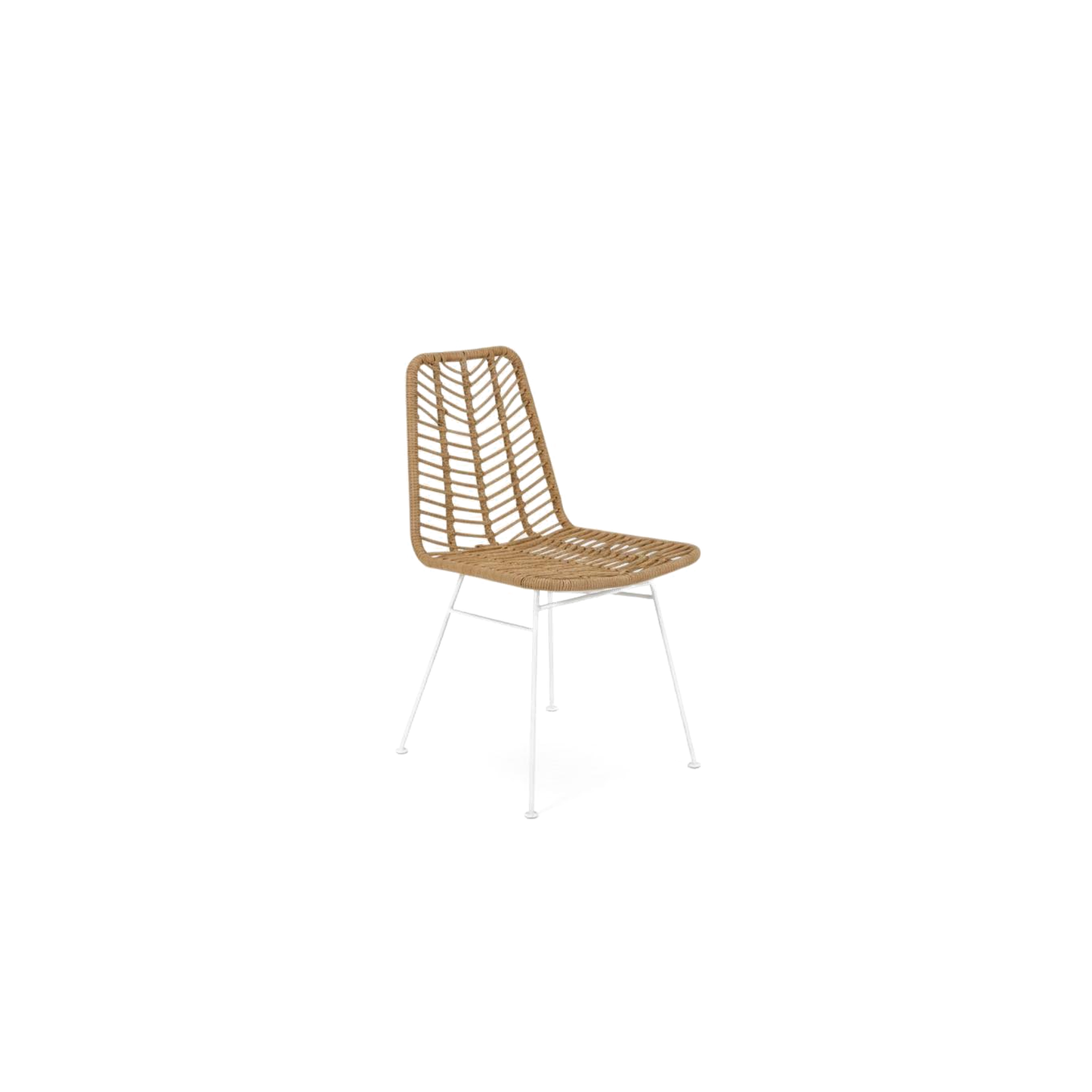 Imperial – Juego de Comedor Tejido con Base Blanca