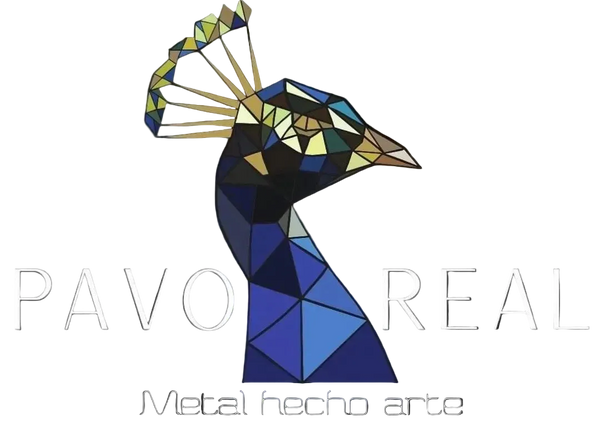 Pavo Real Metal Hecho Arte
