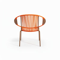 Silla Auxiliar ARTESA - Fibra Sintética Tubular y Madera de Roble