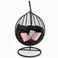 Silla Colgante ECLIPSE - Fibra Sintética con Cojinería de Lona