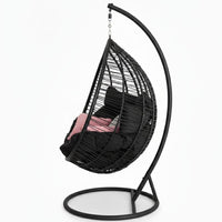 Silla Colgante ECLIPSE - Fibra Sintética con Cojinería de Lona