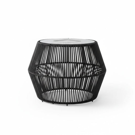 Mesa Auxiliar FACETTO - Fibra Náutica Geométrica 85cm