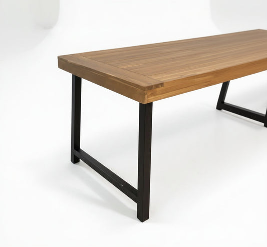 Mesa Comedor AITANA FRAME - Roble y Metal 180cm