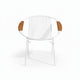 Artesa – Woven Occasional Chair with Armrests