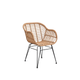 Aura Amarilla â€“ Silla de Comedor Tejida