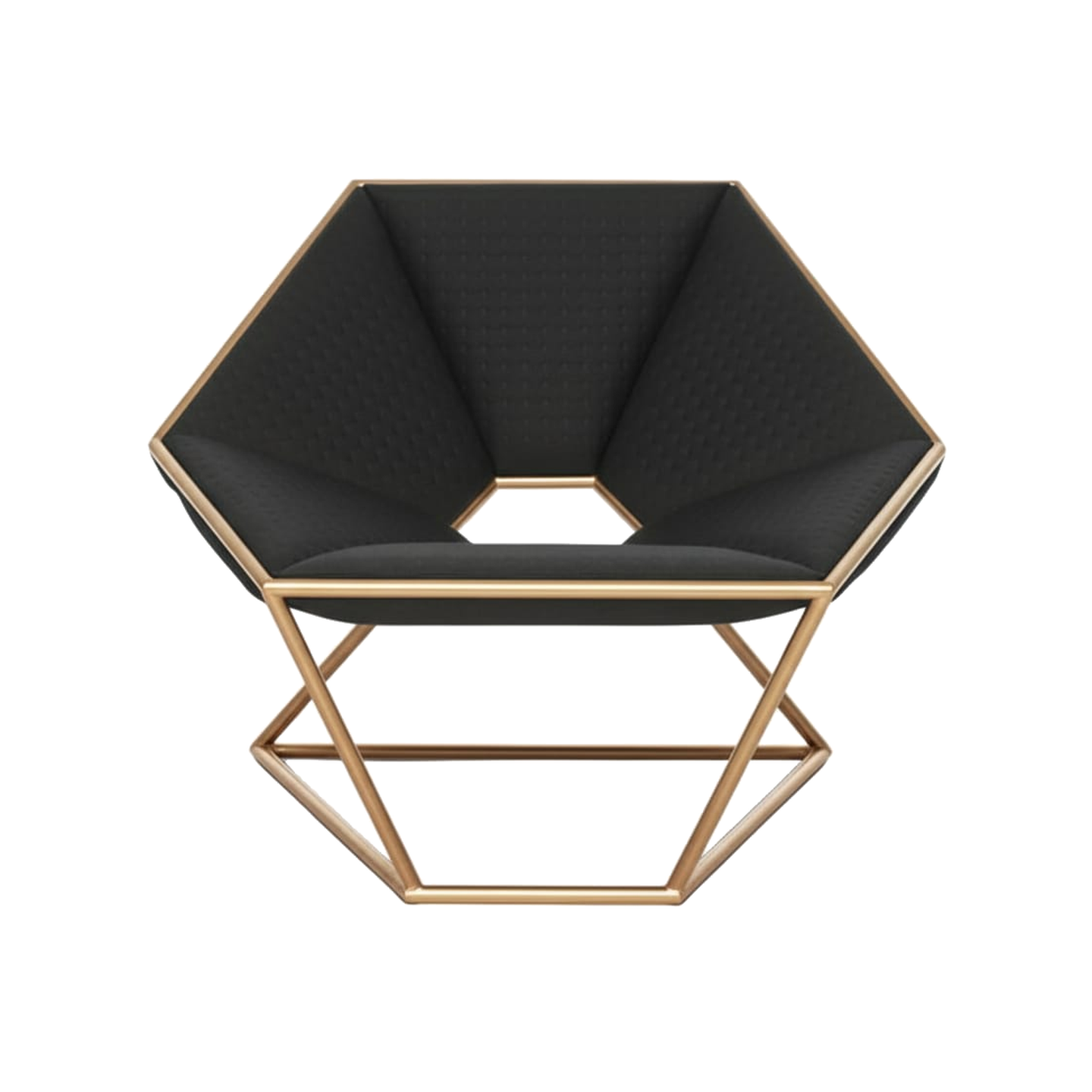 Crystalline Black â€“ SillÃ³n Auxiliar GeomÃ©trico