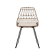 Linear Glam â€“ Silla de Comedor MetÃ¡lica con CojÃ­n