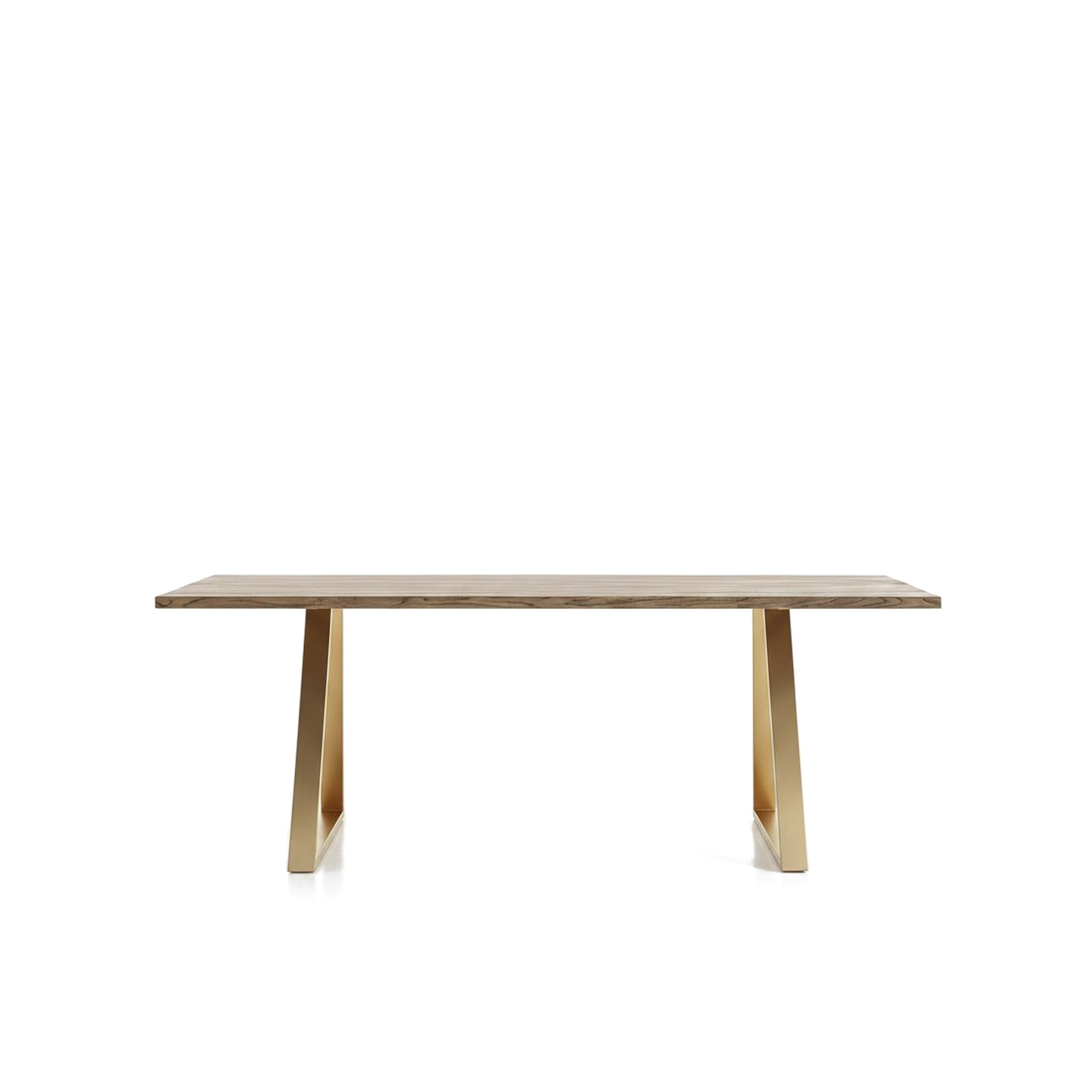 Linear â€“ Juego de Comedor Tapizado Negro y Dorado