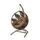 Lotus Lounge â€“ Silla Colgante Tejida con Base