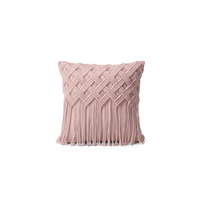 Moon â€“ CojÃ­n de MacramÃ© con Flecos Largos