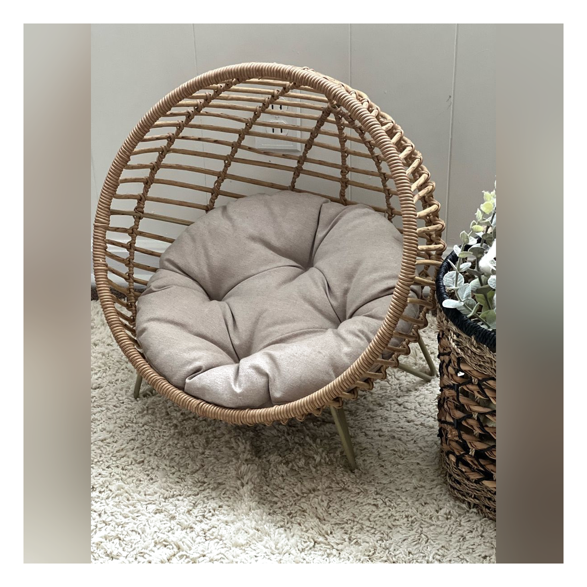 Sphere â€“ Cama Redonda Tejida para Perros y Gatos